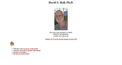 Desktop Screenshot of davidhallphd.com